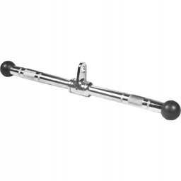 Gorilla Sports Uchwyt do atlasu obrotowy prosty biceps 54 cm