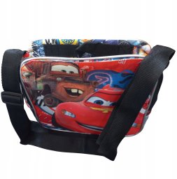 Torba termiczna Cars Auta lunchbox na ramię dla chłopca do szkoły