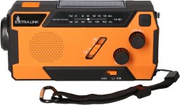 Radio ExtraLink EXTRALINK RADIO AWARYJNE SOLARNE Z KORBKĄ DYNAMO POWERBANK 4000MAH Z LATARKĄ SOS SR-4000