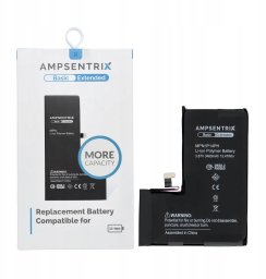 Bateria AmpSentrix Basic bateria do iPhone 14 Pro (zwiększona pojemność)