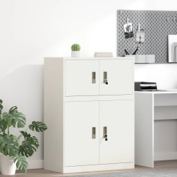 vidaXL Szafka do przechowywania Biały 80 x 40 x 40 cm