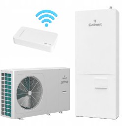 SG-000646S / GALMET / HYBRYDOWY SYSTEM GRZEWCZY PRIMA 1F R32 10GT + SZAFA HYDRAULICZNA GT160 + CENTRALA SMART SINUM