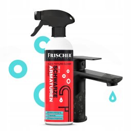 Płyn do czyszczenia czarnej armatury Frischer 0,5l