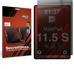 Matowe szkło prywatyzujące GrizzGlass SecretGlass do Huawei MatePad 11.5 S (2025)