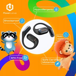 Słuchawki PowerLocus PowerLocus Bluetooth Headphones Mkids