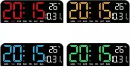 Blackmoon GH0707 Zegar z budzikiem i termometrem (mix colors) GH0707 (5902202558981)