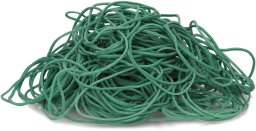 Gumki recepturki 40 mm, zielone, 1 kg - elastyczne, wytrzymałe