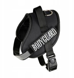Szelki Bodyguard dla psa, czarny, M, 55-70 cm