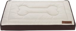 Legowisko ortopedyczne materac dla psa Welsti beżowy kość XXL 150x100 antypoślizgowy