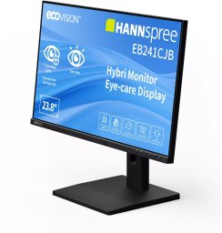 Monitor Hannspree HANNSPREE EB241CJB 60,45cm 23,8cali 1920x1080 16:9 6ms HDMI DP USB (P)