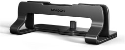 Axagon AXAGON STND-VB Pionowy stojak na laptopa, regulowana szerokość, Aluminium - czarny