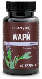 Skoczylas Wapń z szałwią suplement diety 60 kapsułek