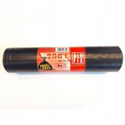 Worki na śmieci ALUFIX Profi, LDPE, 280l, 5 szt., czarne