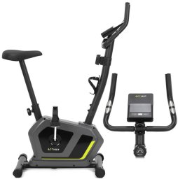 Rower stacjonarny, magnetyczny 8 poziomów oporu, rowerek treningowy z czujnikiem tętna UNIWERSALNY