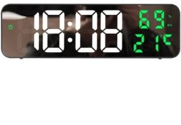 Blackmoon ST-6001 Zegar z budzikiem i termometrem ST-6001 (9202318424726)