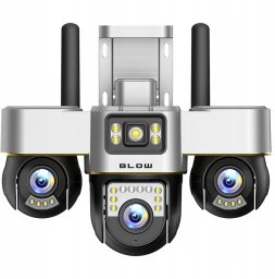 78-669# Kamera blow wifi 3 obiektywy obracane 6mp v-bp36 czarna