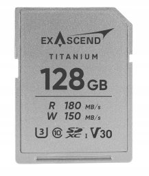 Karta ExAscend Titanium 128GB UHS-I V30 (EX128GSDU1-M)