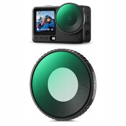 Filtr Kf Filtr Black Diffusion 1/4 Do Kamery Dji Osmo Action 6 / Action6 / K&f Concept / Kf12.0037