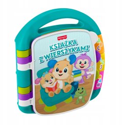 Mattel FP LL KSIAZECZKA Z WIERSZYKAMI TURKUS JMM57 WB5