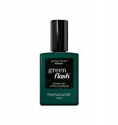 MANUCURIST_Green Flash Led Gel Nail Lacquer lakier do paznokci Poison 15ml