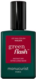 Yves Saint Laurent MANUCURIST_Green Flash Led Gel Nail Lacquer lakier do paznokci Violeta 15ml