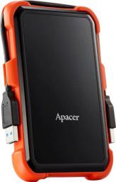 Dysk zewnętrzny HDD Apacer AC630 1TB Czarno-pomarańczowy (AP1TBAC630T-1)