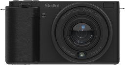 Rollei Compactline 12058 compact camera 1/4" Kompaktowy aparat fotograficzny 64 MP CMOS 9200 x 6900 px Czarny