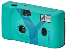 YASHICA MF-1 Snapshot Art Camera (Turquoise)