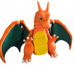 Ruchoma figurka Pokmon Charizard -  kolekcjonerska zabawka dla fanów Pokmon