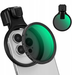 Filtr Kf Obiektyw Soczewka Filtr Szary Nd2–nd32 Do Telefonu Smartfona 67mm Klips K&f / Kf15.0026