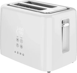 Toster Aeno Electric Toaster, White, 220-240V, 50-60Hz, 780-930W, 2 slots, 3 modes, 7 browning levels