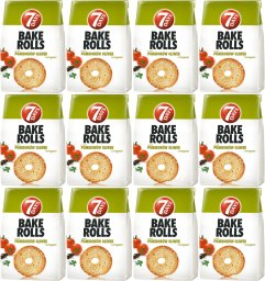 7 DAYS Bake Rools Chrupiące pieczywo o smaku pomidorów 150 g x 12 sztuk