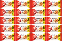7 Days Doub!e Max Croissant z nadzieniem o smaku kakaowym i waniliowym 110 g x 20 sztuk