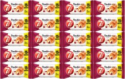 7 Days Doub!e Super Max Rogalik z nadzieniem o smaku waniliowym i wiśniowym 110 g x 20 sztuk