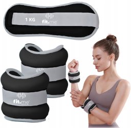 Zestaw 2 Obciążników Na Kostki Nadgarstki Fit.me 2x1kg