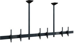 Hagor 3313 uchwyt / stojak do monitorów 165,1 cm (65") Czarny Sufit