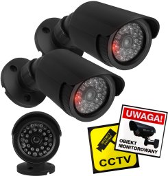Kamera IP Atrapa Zestaw dwóch atrap kamer IR LED 1800 BT