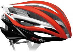 RH+ Kask rowerowy ZW Red-White EHX6050 01 czerwono-biały r. L/XL (58-62)