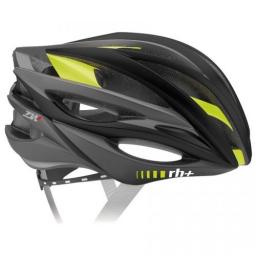 RH+ Kask rowerowy ZW Matt Black - YellowFluo r.XS/ M (EHX6050)