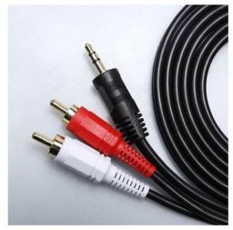 Kabel Hama 3,5 mm <-> 2 x RCA 3 m