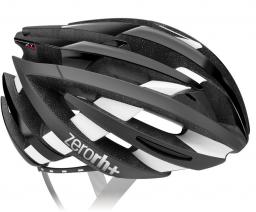 RH+ Kask rowerowy ZY Shiny Black-Bridge Matt White EHX6055 03 czarno-biały r. L/XL (58-62)