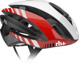 RH+ Kask rowerowy Z Alpha Shiny White-Shiny Red-Matt Black EHX6072 05 biało-czerwono-czarny r. L/XL (58-62)