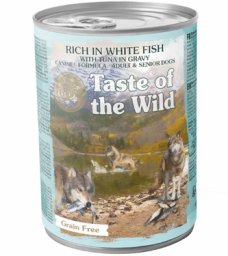 TASTE OF THE WILD Biała ryba z tuńczykiem w sosie 390 g sztuka