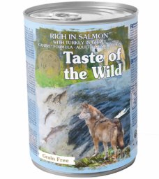 TASTE OF THE WILD Łosoś z indykiem w sosie 390 g sztuka