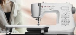 Singer Sewing Machine C7225 Number of stitches 200  Number of buttonholes 8  White