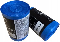 Worki na śmieci 60L. Mocne, wiązane. 200 sztuk