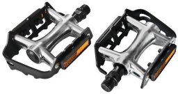 Pedały MTB FP-979  aluminiowe, łożyska kulkowe, z odblaskami