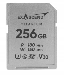Karta ExAscend Titanium 256GB UHS-I V30 (EX256GSDU1-M)