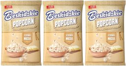 Beskidzkie Popcorn o smaku masła 90 g x 3 sztuk