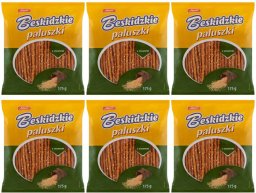 Beskidzkie Paluszki z sezamem 175 g x 6 sztuk